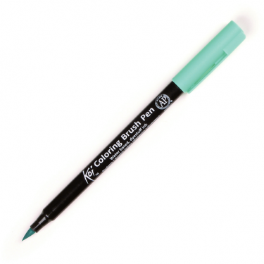KOI COLOR BRUSH PEACOCK GREEN